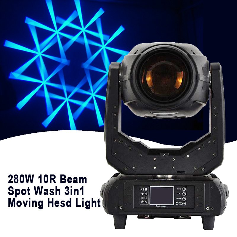 Grace 280W 10R Beam Spot Wash 3in1 Moving Head Stage Light