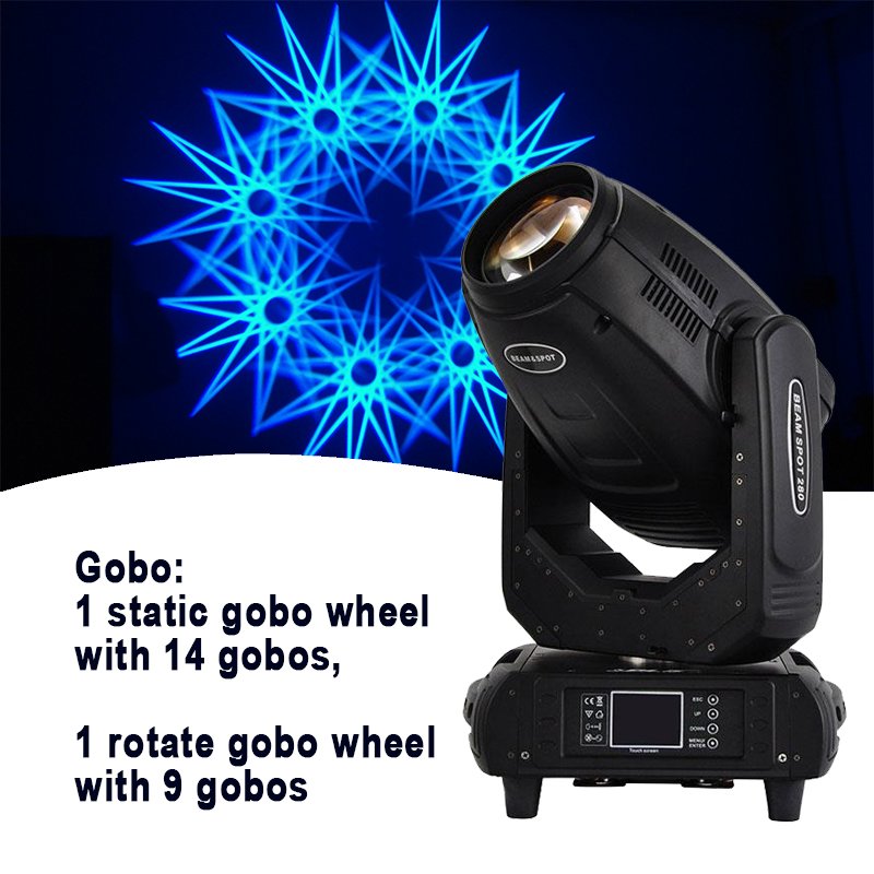 Grace 280W 10R Beam Spot Wash 3in1 Moving Head Stage Light