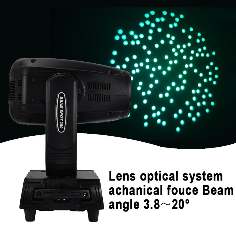 Grace 280W 10R Beam Spot Wash 3in1 Moving Head Stage Light