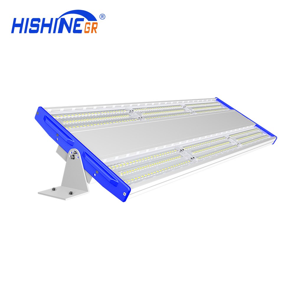 Hishine LED Linear High Bay Light K5 200lmW 80000LM Industrial Warehouse Lighting Wide Beam Angle Dimmable