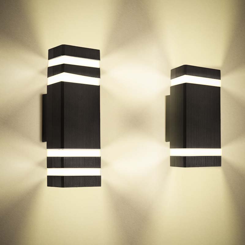 Simple Modern Waterproof Outdoor Decorative Lighting Led Wall Light for Home Garden/outdoor Wall Light/wall Lamps