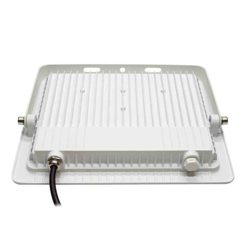 White Aluminum DOB Floodlight Led IP66 Outdoor Garden Doorway Yard Lighting Flood Lights 30w 50w 100 Watts