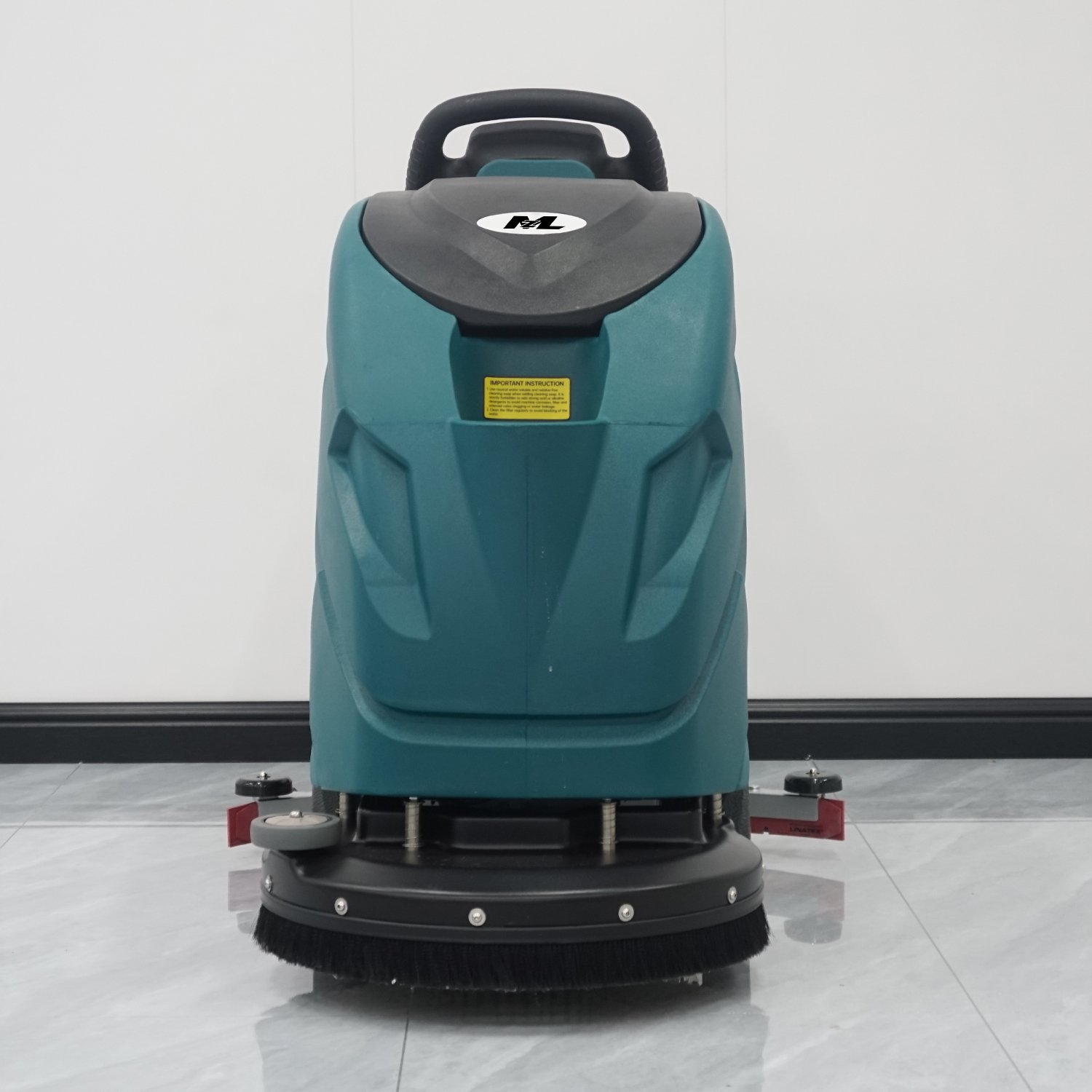 MZL M5 High Efficiency Gym Ceramic Tile Floor Cleaning Machine Commercial Walk Behind Electric Floor Scrubber