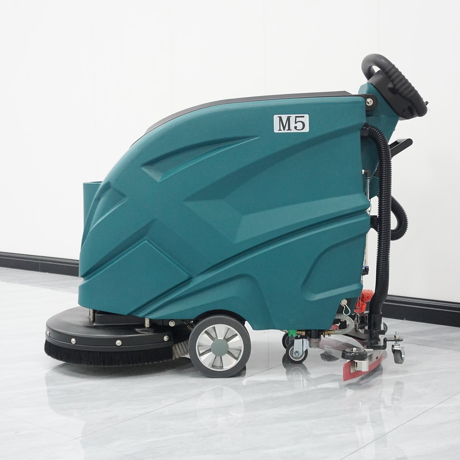 MZL M5 High Efficiency Gym Ceramic Tile Floor Cleaning Machine Commercial Walk Behind Electric Floor Scrubber