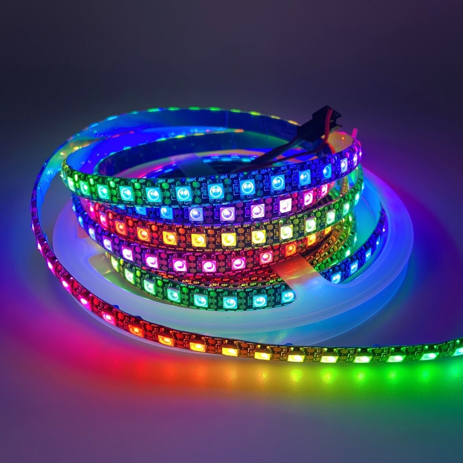 WS2812B 5V SMD5050 96LEDs/m 10MM IP20 IP65 IP67 IP68 Flexible WS2812IC Addressable RGB LED Light Strip