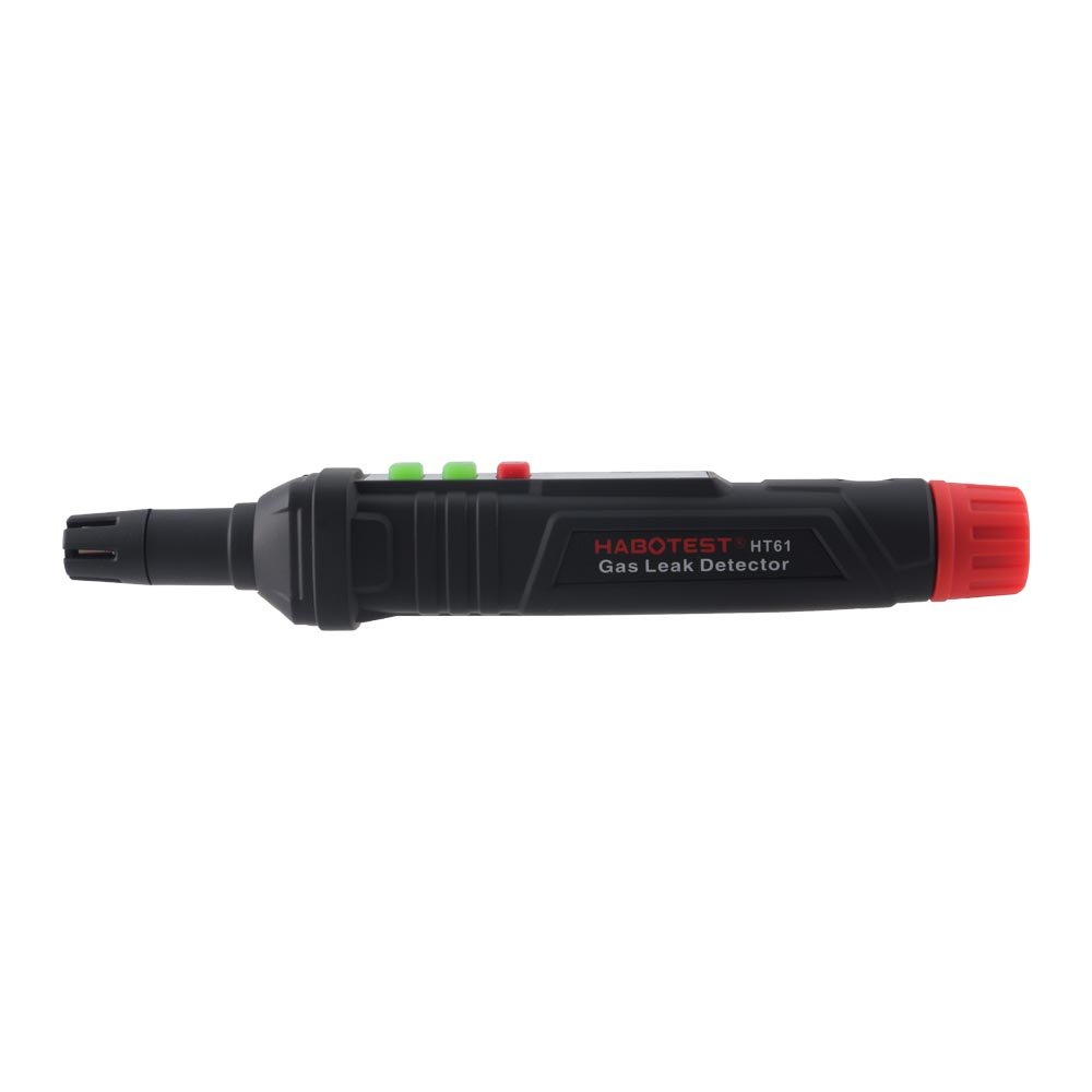 1pc HABOTEST HT61 Gas Leak Detector Pen Type Combustible Gas Portable PPM Meter Analyzer Visible Audible Alarm