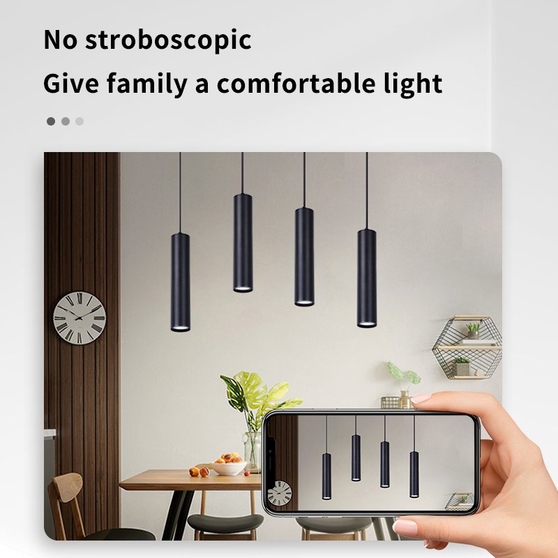 Modern Indoor Black Led Pendant Light Kitchen Island,Bar Hotel Home Decorative Hanging Lamp/Pendant Light