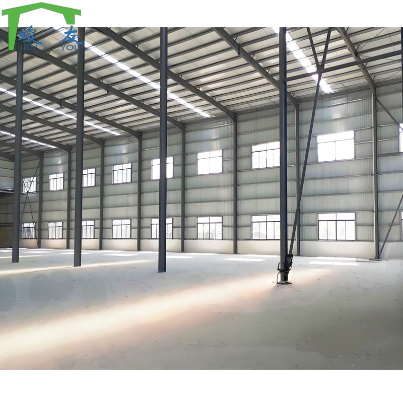 Metal Framing Canopy Beam Workshop Building Light Steel Structure Warehouse Prefabricated Warehouse Building Steel Warehouse