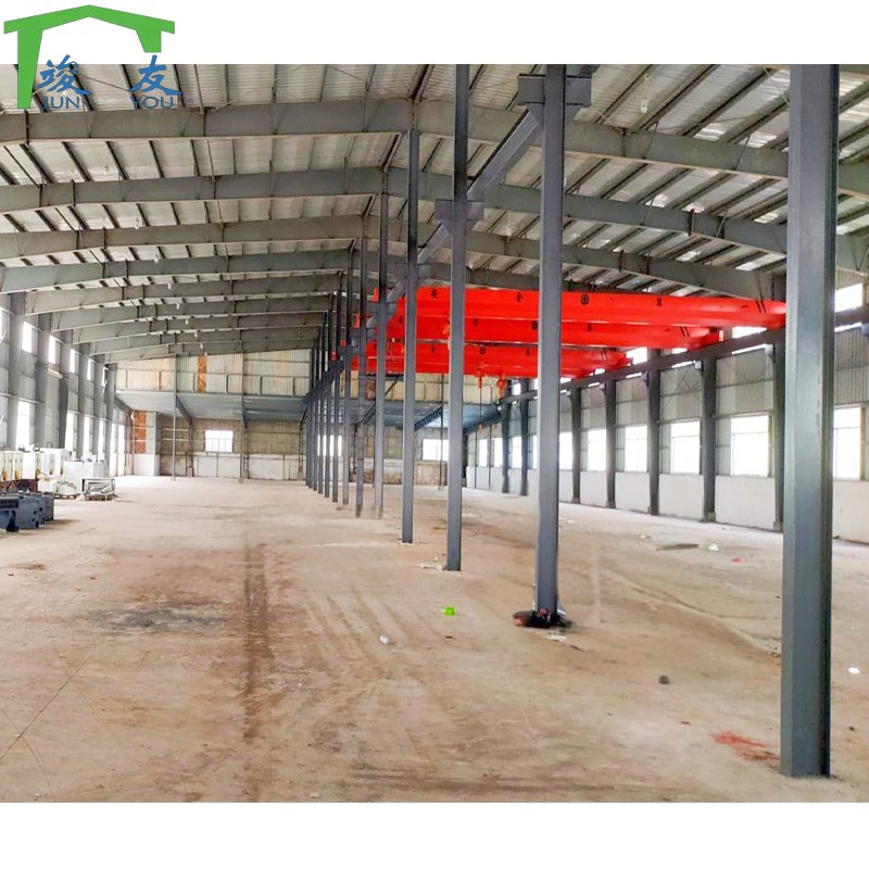Metal Framing Canopy Beam Workshop Building Light Steel Structure Warehouse Prefabricated Warehouse Building Steel Warehouse