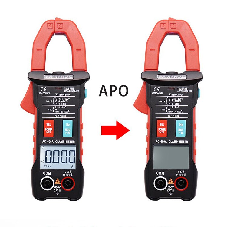 ZOYI AC Smart Clamp Meter Digital True Rms Clamp Multimeter ZT-QB4