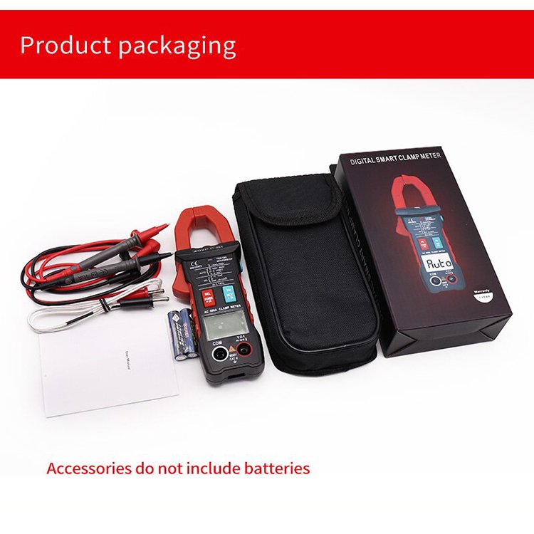 ZOYI AC Smart Clamp Meter Digital True Rms Clamp Multimeter ZT-QB4
