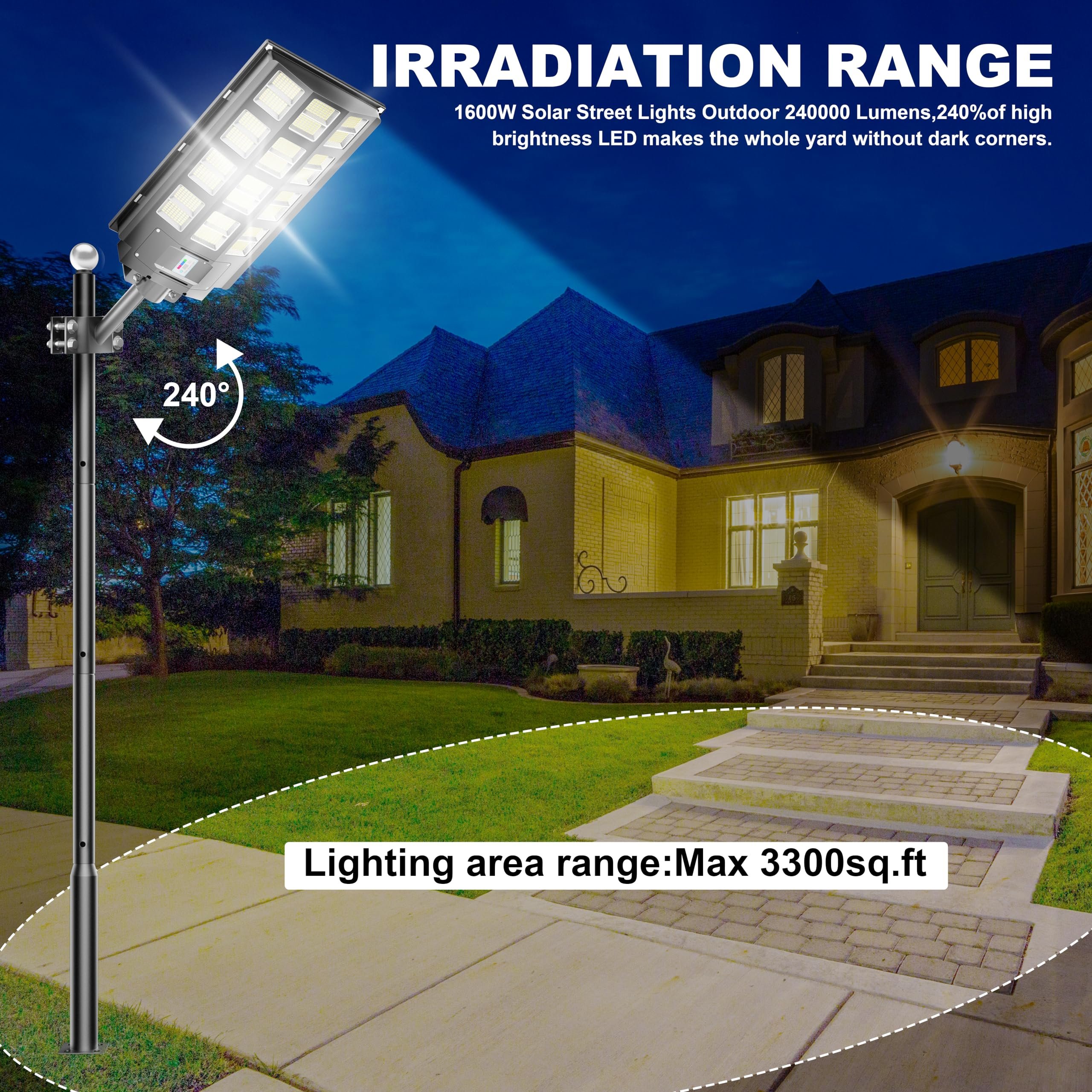 Best Shipping Discount Farola Solar Integrated Ip65 100W 200W 300W 500w Lampadaire Solaire Outdoor Led Lamp Solar Street Light