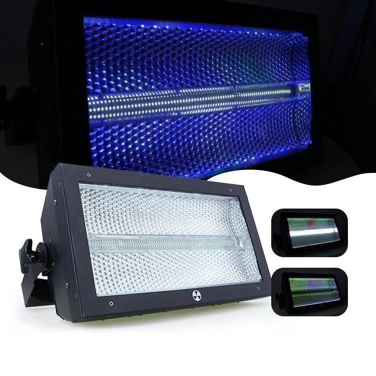 VLTG Professional RGBW Led White 3000W DMX Strobe Stage Light Disco Dj Club 3in1 Lamp Beam Array