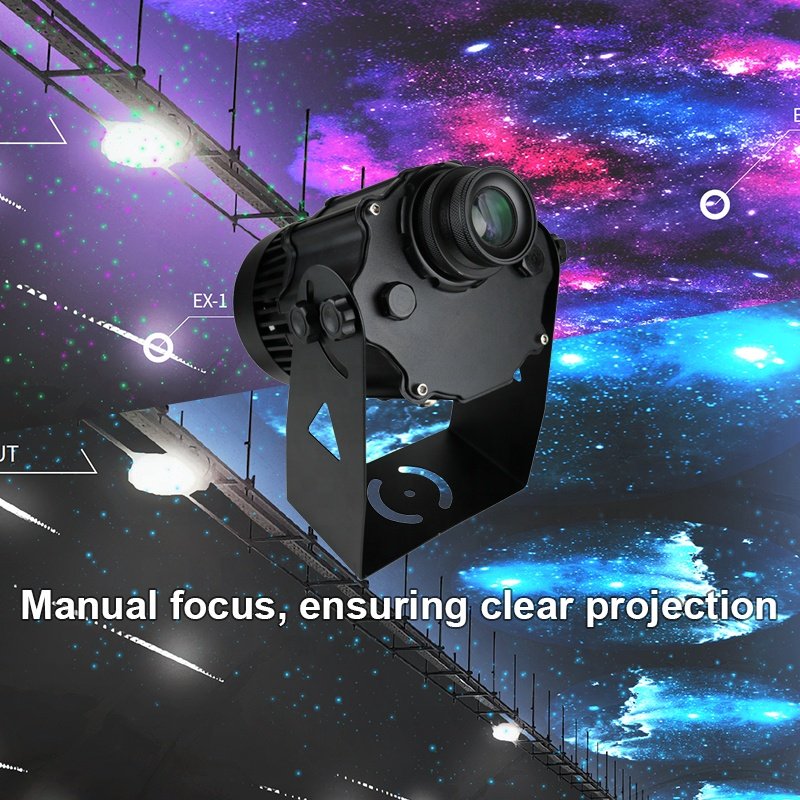 Grace 200W LED Rotating Advertisement Logo Light Outdoor Waterproof Custom Pattern Gobo Projector