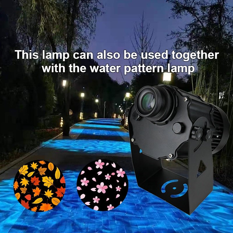 Grace 200W LED Rotating Advertisement Logo Light Outdoor Waterproof Custom Pattern Gobo Projector