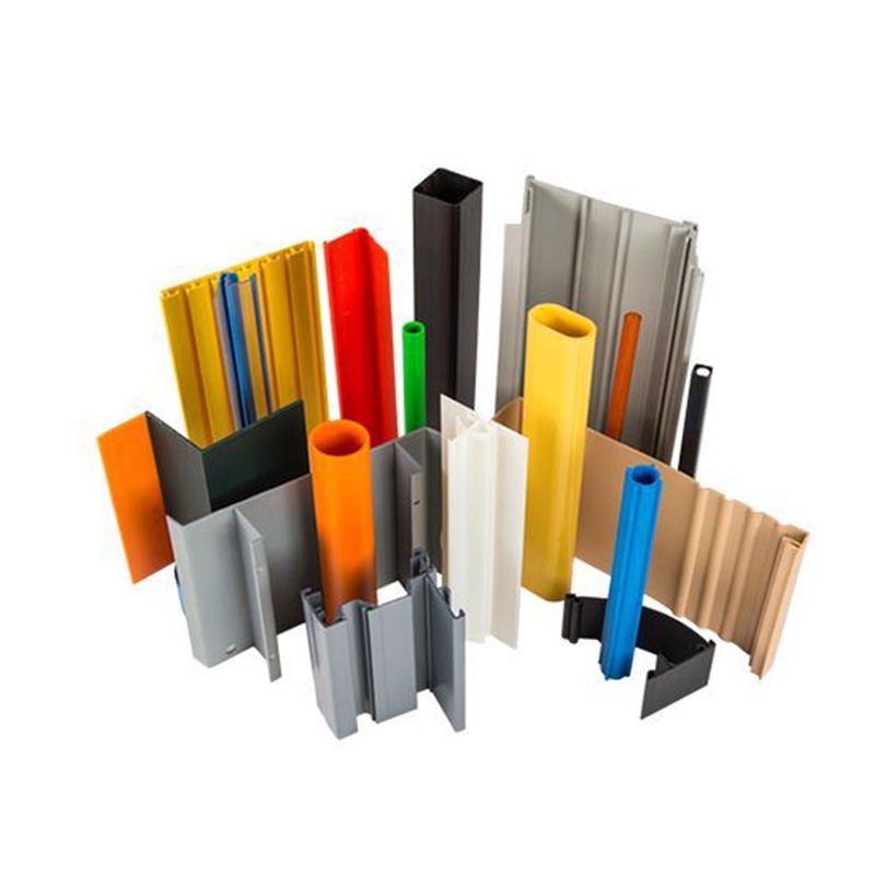High Quality PVC Plastic Profiles for Window Door Good Quality PVC PC PE Extrusion Profile Part PVC Extruded Plastic Profile