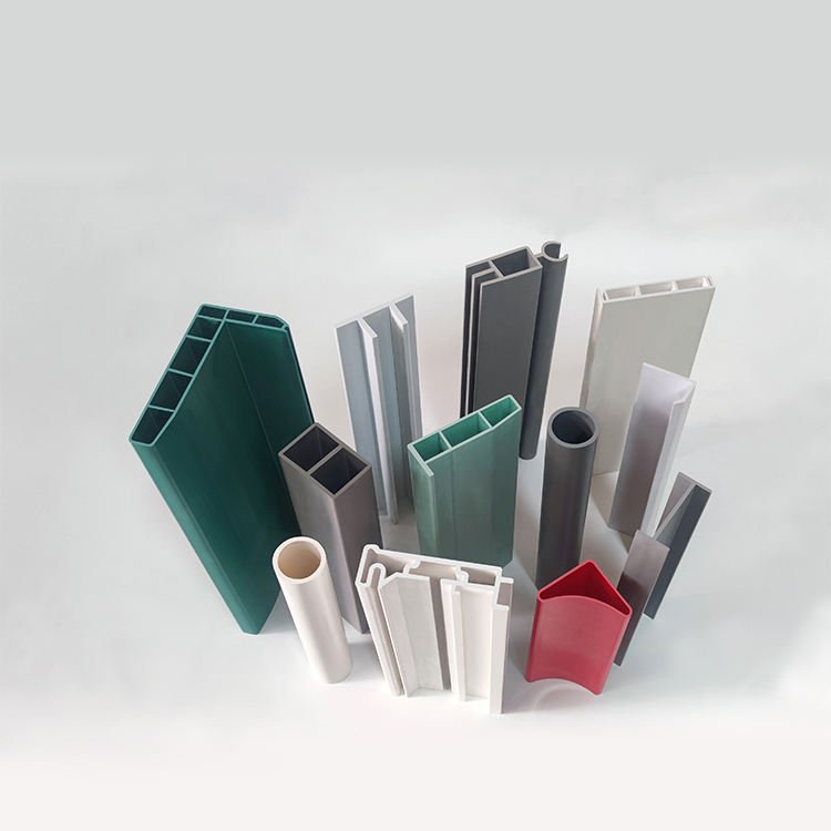 High Quality PVC Plastic Profiles for Window Door Good Quality PVC PC PE Extrusion Profile Part PVC Extruded Plastic Profile