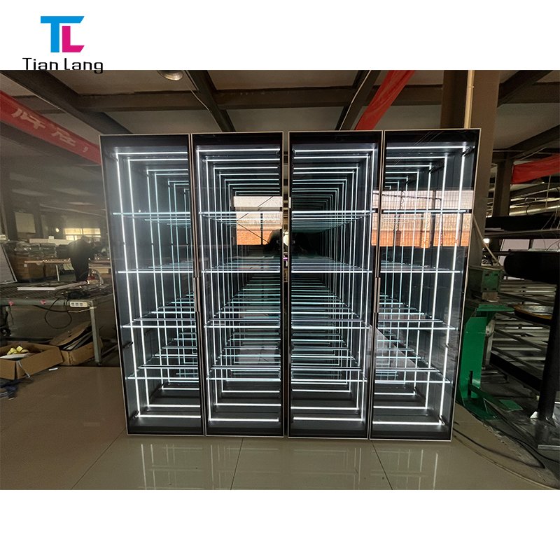 New Product Explosion Toy Figure Jewelry lego Abyss Infinity Mirror Display Cases