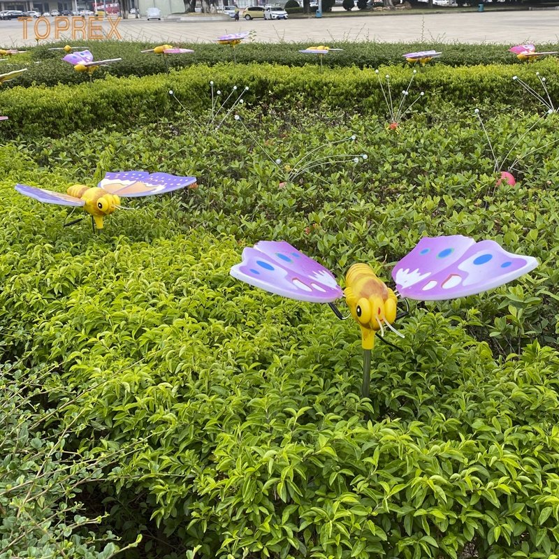 Ex-Factory Price Led Moving Insect Decoration Lights Decor Lighted Butterfly Decorations Butterfly Light Wedding
