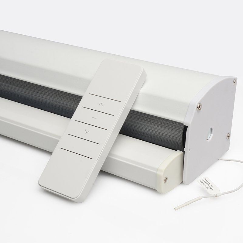 Custom Remote Control Window Roller Blinds Blackout Silent Motor App Control Blinds Shades Motorized zebra Blinds for Window