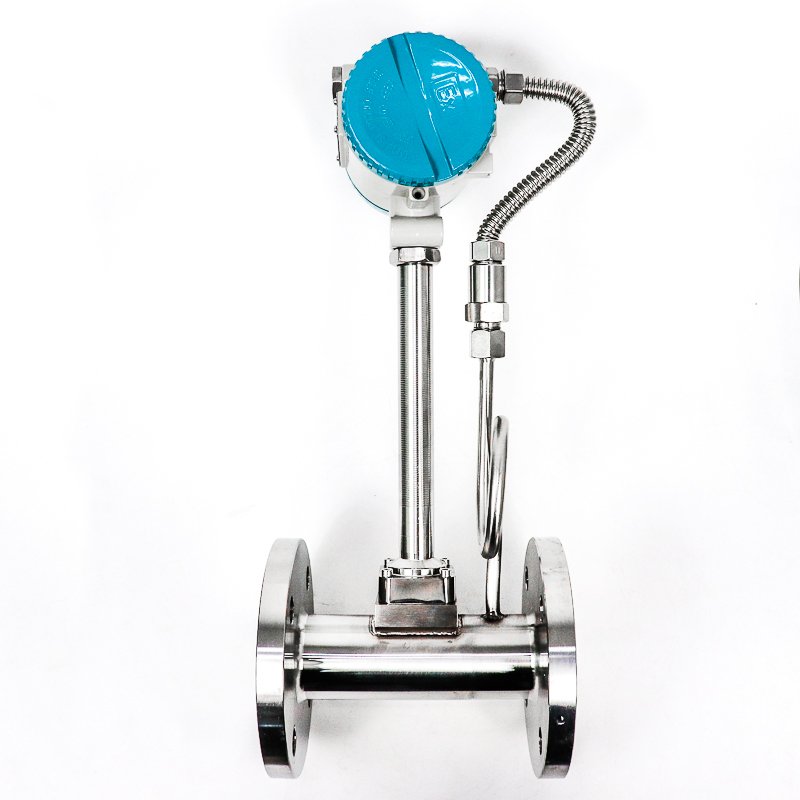 LED Display 4~20 MA Hart Output Dn50 vortex Flow Meter for Gas/steam/water