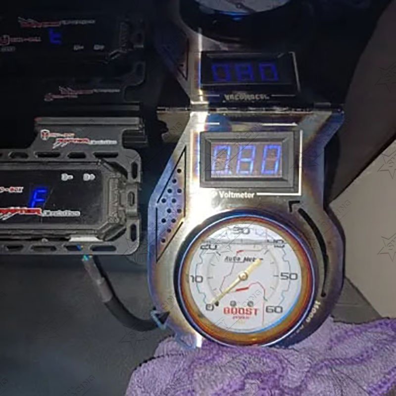 Sport 35 PSI 60 PSI 35psi 60psi Racing Auto Turbo Meter Thailand Black White Carbon Fiber Titanium Blue Car Blower Boost Gauge