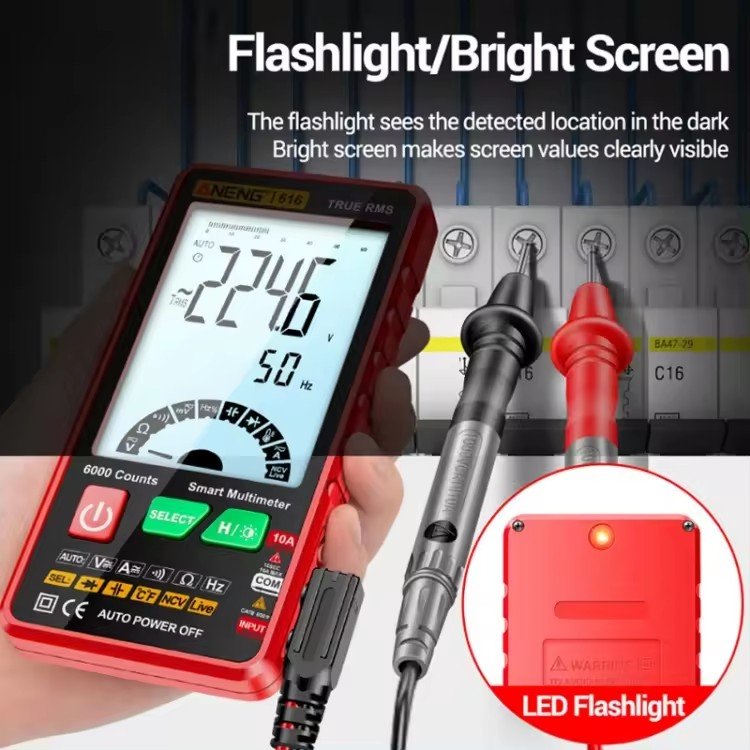 The Best-selling High Precision ANENG 616 Automatic High Precision Digital Display Capacitor Multimeter