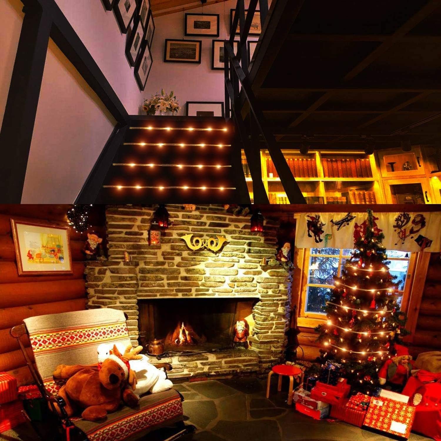 Led Rope Light Outdoor Solar Electricity Fairy Lighted Weatherproof Rope Christmas Festival Holiday Tube String Light