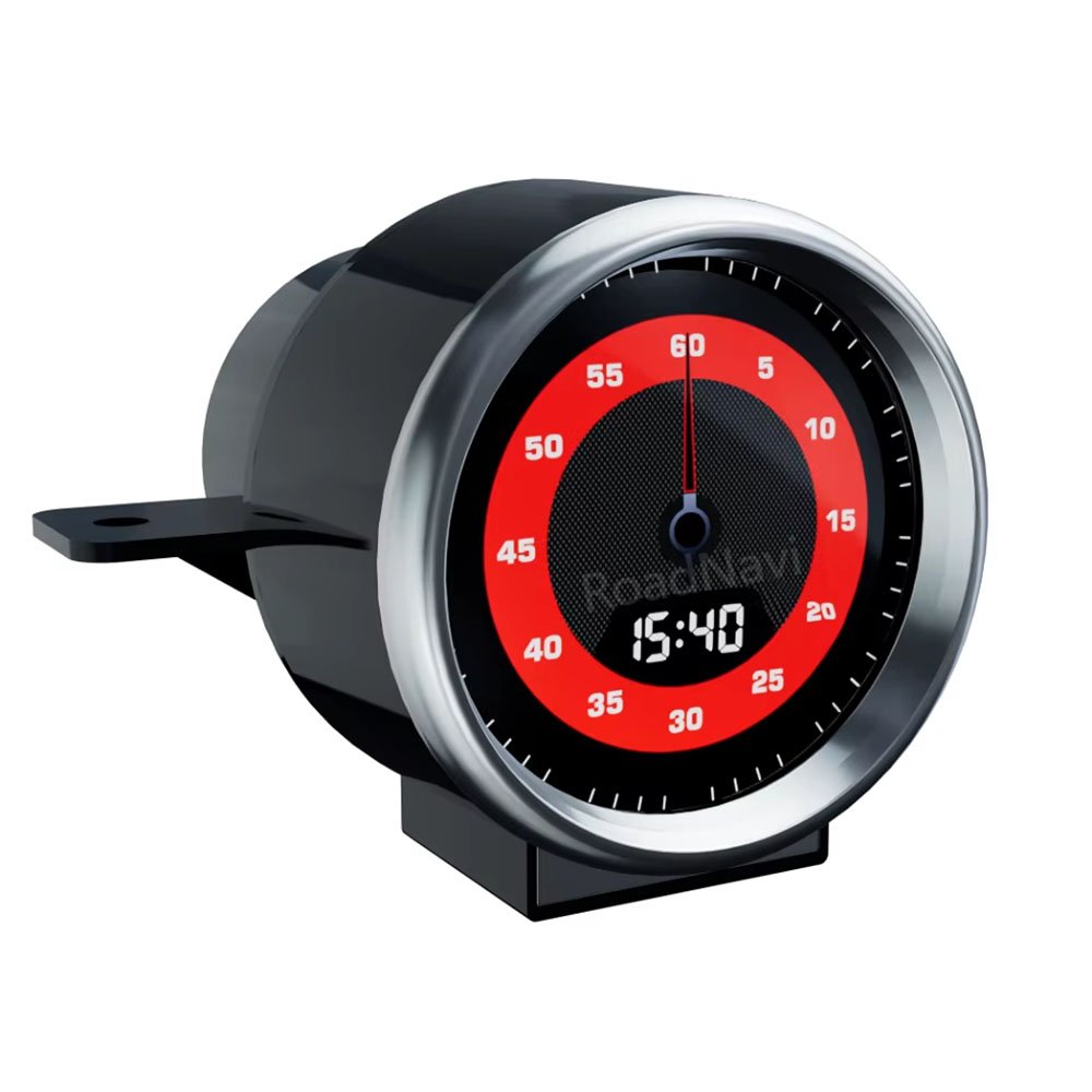RoadNavi Auto Meter Clock Stopwatch Interior Modification Compass for Porsche Cayenne 2010-2017