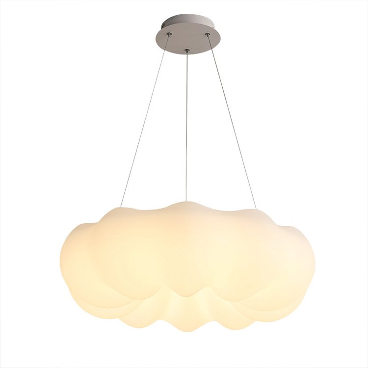 30cm 45cm Cloud LED Ceiling Light Living Room Bedroom Eye protection Pumpkin Pendant Light 3CCT Remote Control Ceiling Lights