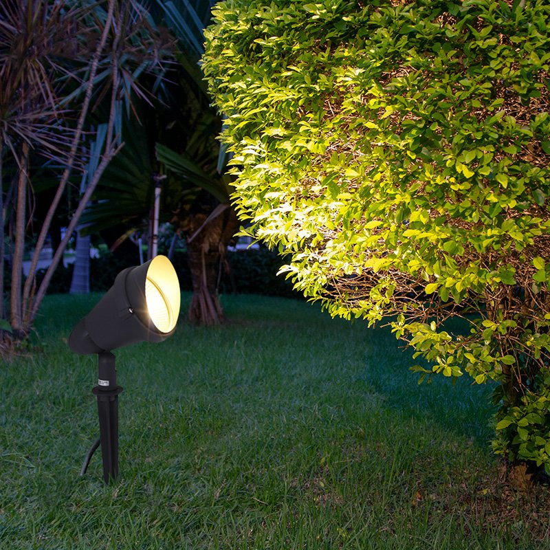 220V 110V LED Lawn Lamp Light Waterproof 9W Outdoor Garden Lighting Green Yellow Red Blue White 6W 9W LED Spike Light for Garden