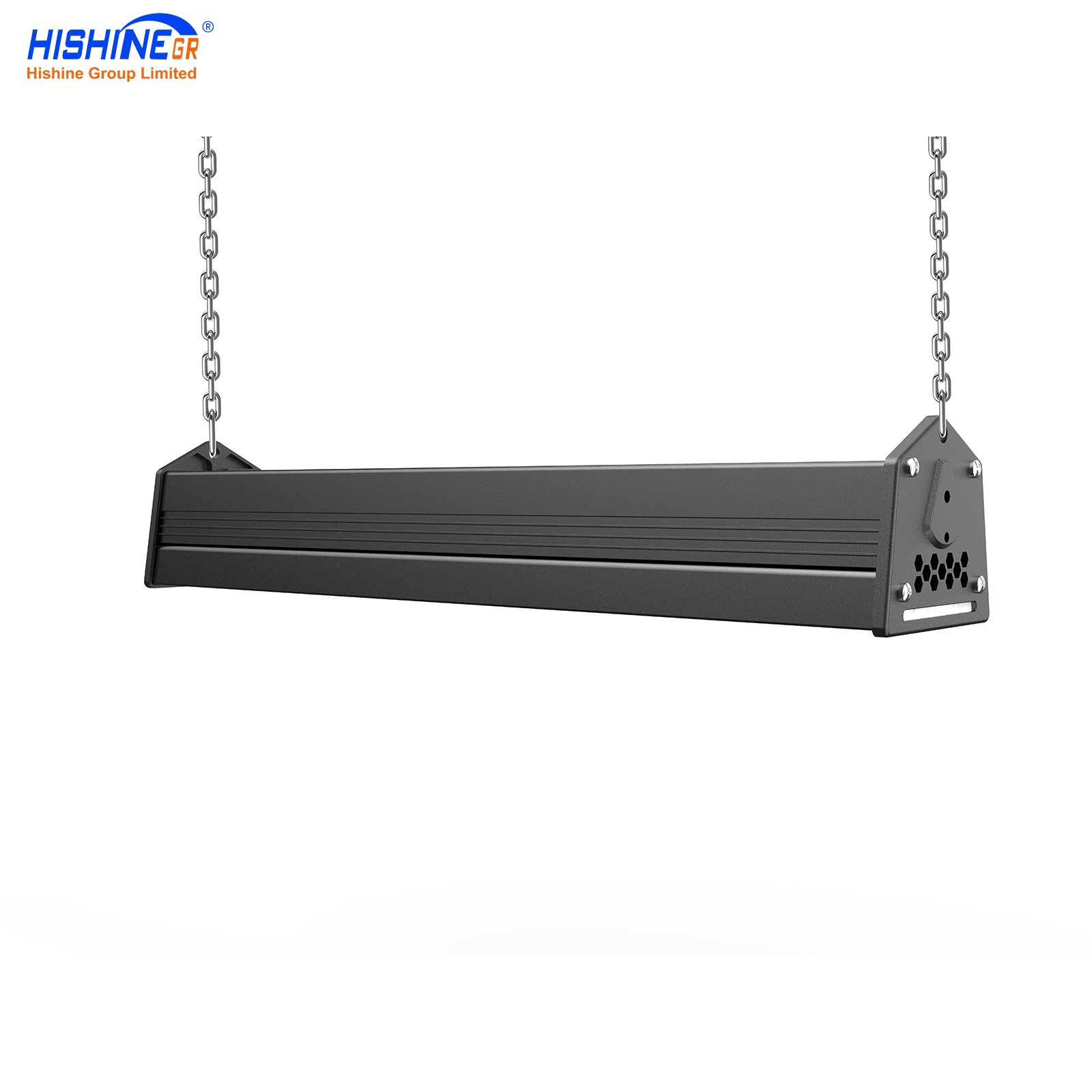 Hishine K11 LED Linear High Bay Light Smart Sensor Industrial Warehouse Lighting Wide Beam Angle Dimmable Workshop Supermarket