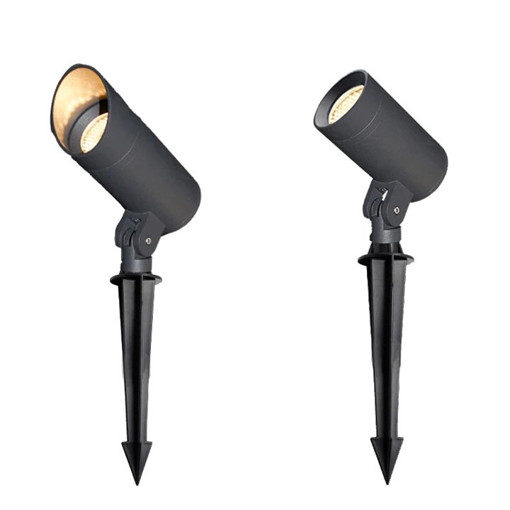 12v Waterproof Ip65 Aluminum 10W 15W 20W 30W Outdoor Pathway Spotlight Lawn Lamp Landscape Spot Light Led Spike Garden Light