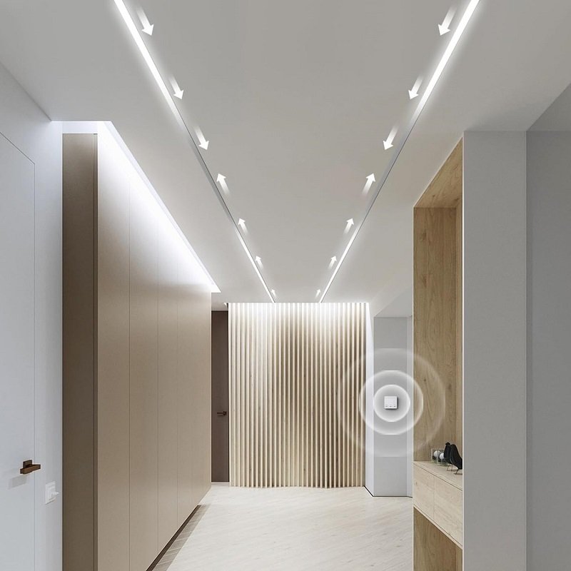 24V Smart Interior Decoration Light Running Water 2835 Flexible Indoor Outdoor Waterproof Chasing LED Strip Light for Home Decor