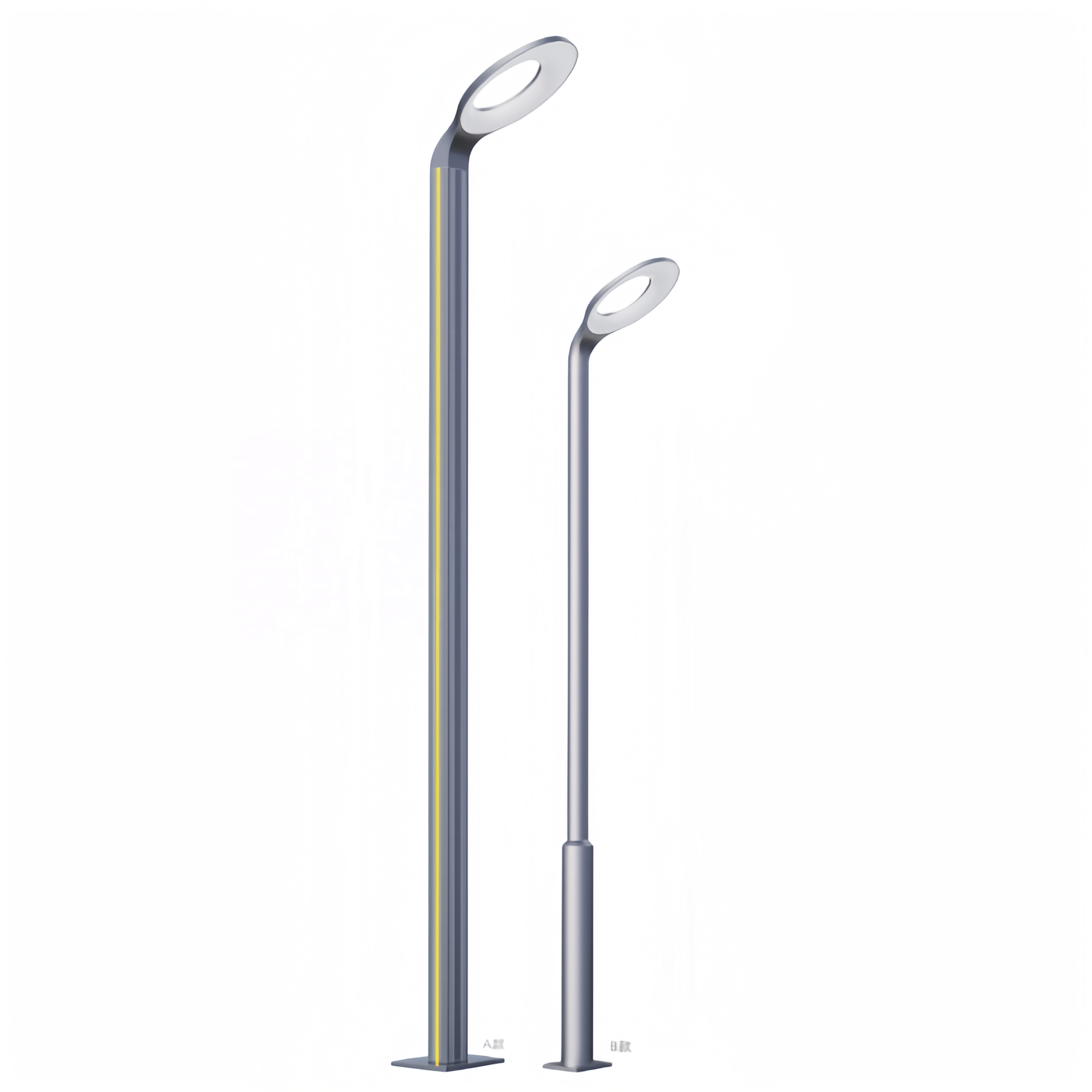 Driveway Outside Garden Led Post Lamps Lights Street Lantern Outdoor Post Top Lights Aluminum Waterproof Outdoor Garden Pole
