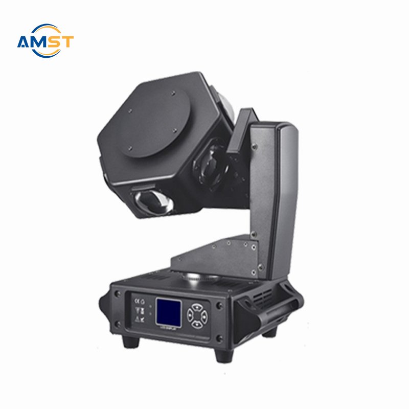UFO Rotate Led Moving Head 6pcs 40W Scan Beam Lights Sharking DJ Led Light RGBW 4 in 1 DMX 512 Fixture for Wedding Disco Party