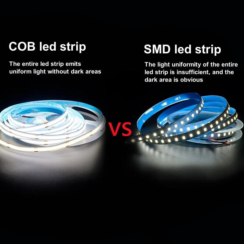 Wholesale DC5V USB COB LED Strip Light Cool White 6000K 8MM Flexible LED Tape Light for TV