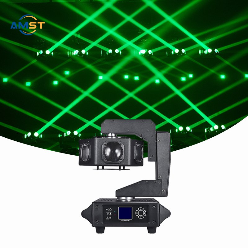 Showtime 6*40W LED Scan Beam Moving Head Light Scan LIght 240W Fixture With DMX Control Stage Lighting