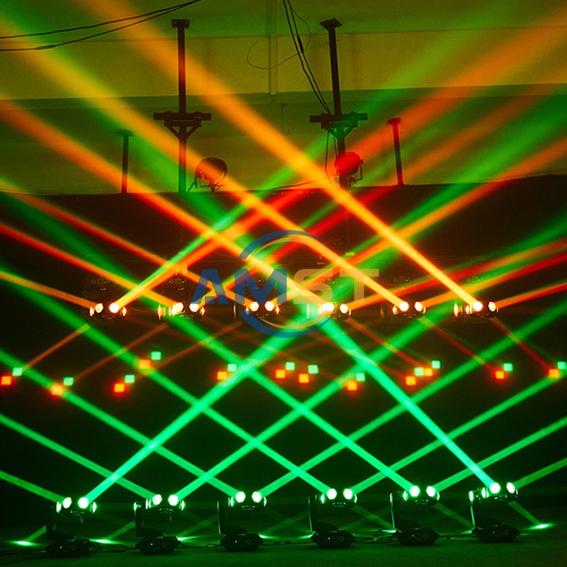 Showtime 6*40W LED Scan Beam Moving Head Light Scan LIght 240W Fixture With DMX Control Stage Lighting