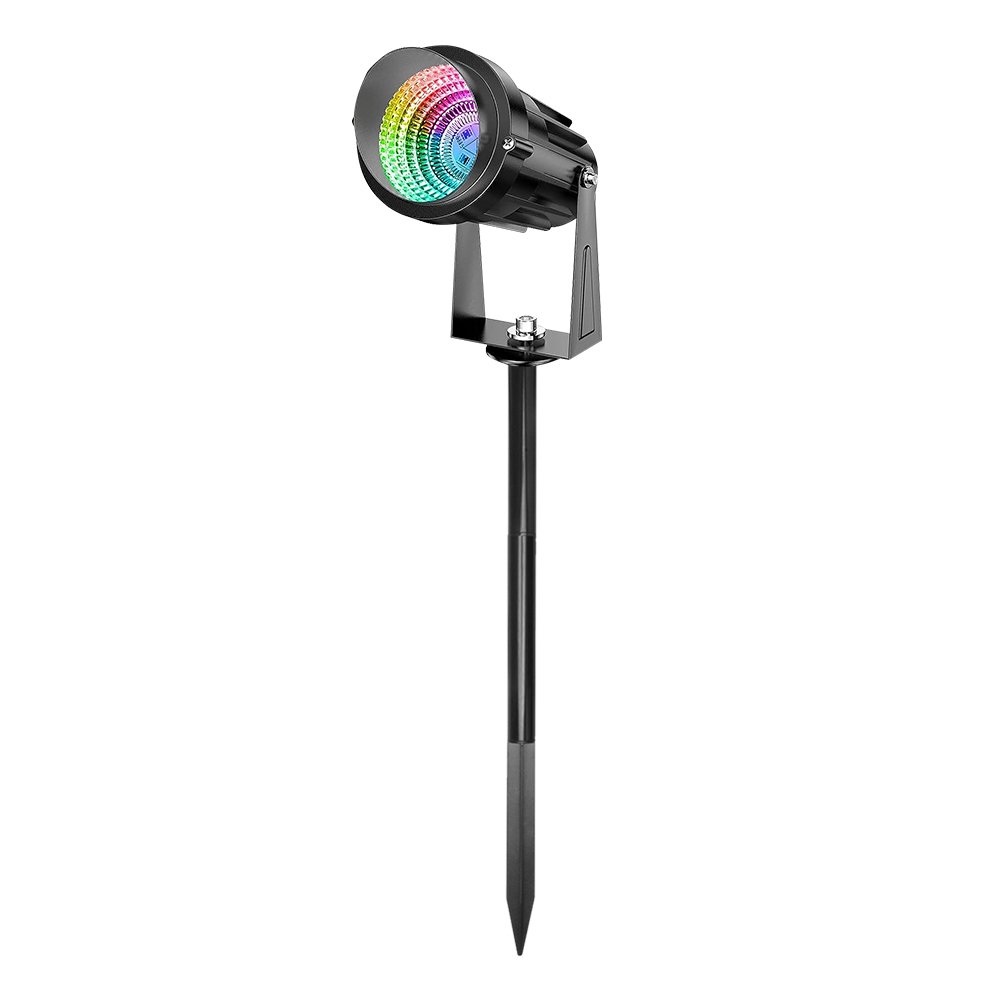 12W Led Garden Light Dmx512 RGBW Tree Spotlight Color Outdoor IP65 Waterproof Landscape Lighting Spotlight