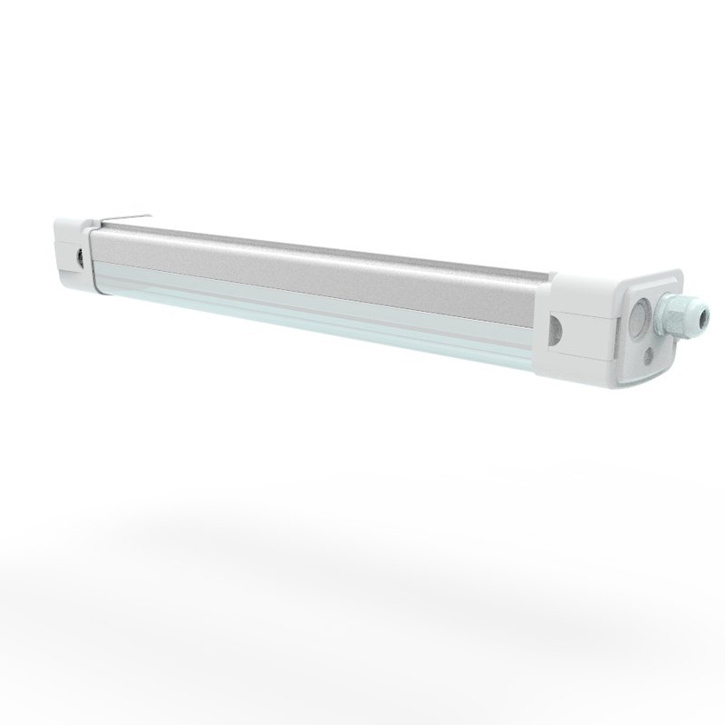 T8 LED Tube Light Fixture for Single Double LED Tube Tri-proof LED Tube Support Bracket Waterproof Dustproof Corrosion-Proof