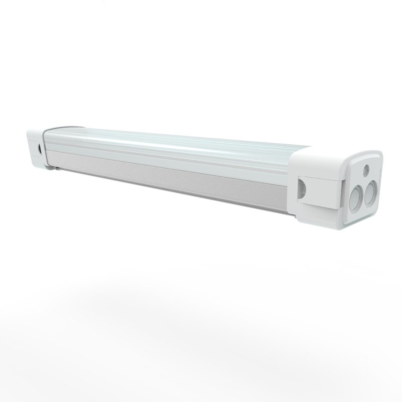 T8 LED Tube Light Fixture for Single Double LED Tube Tri-proof LED Tube Support Bracket Waterproof Dustproof Corrosion-Proof