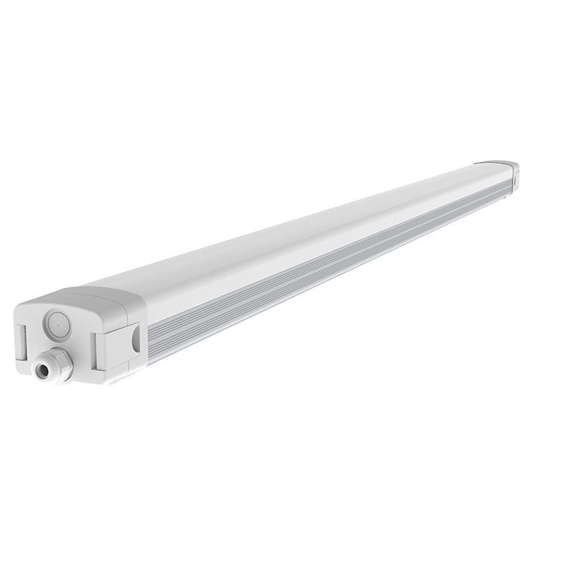 T8 LED Tube Light Fixture for Single Double LED Tube Tri-proof LED Tube Support Bracket Waterproof Dustproof Corrosion-Proof
