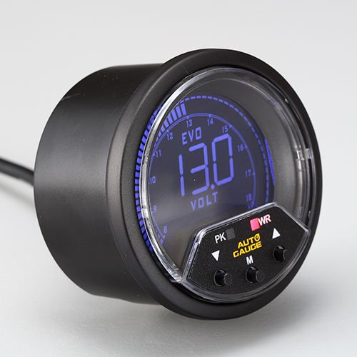 60mm Excellent Tuning Digital 4 Colors Electrical Auto Volt Meter Gauge