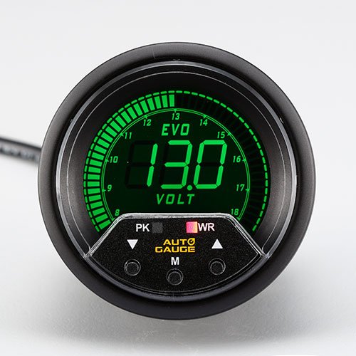 60mm Excellent Tuning Digital 4 Colors Electrical Auto Volt Meter Gauge