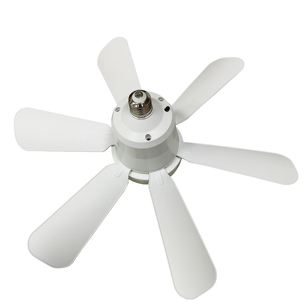 Simple Mini Ceiling Fan With Light Style 16.5 Inch 6 Blades Remote Control Led Ceiling Fans With Lights