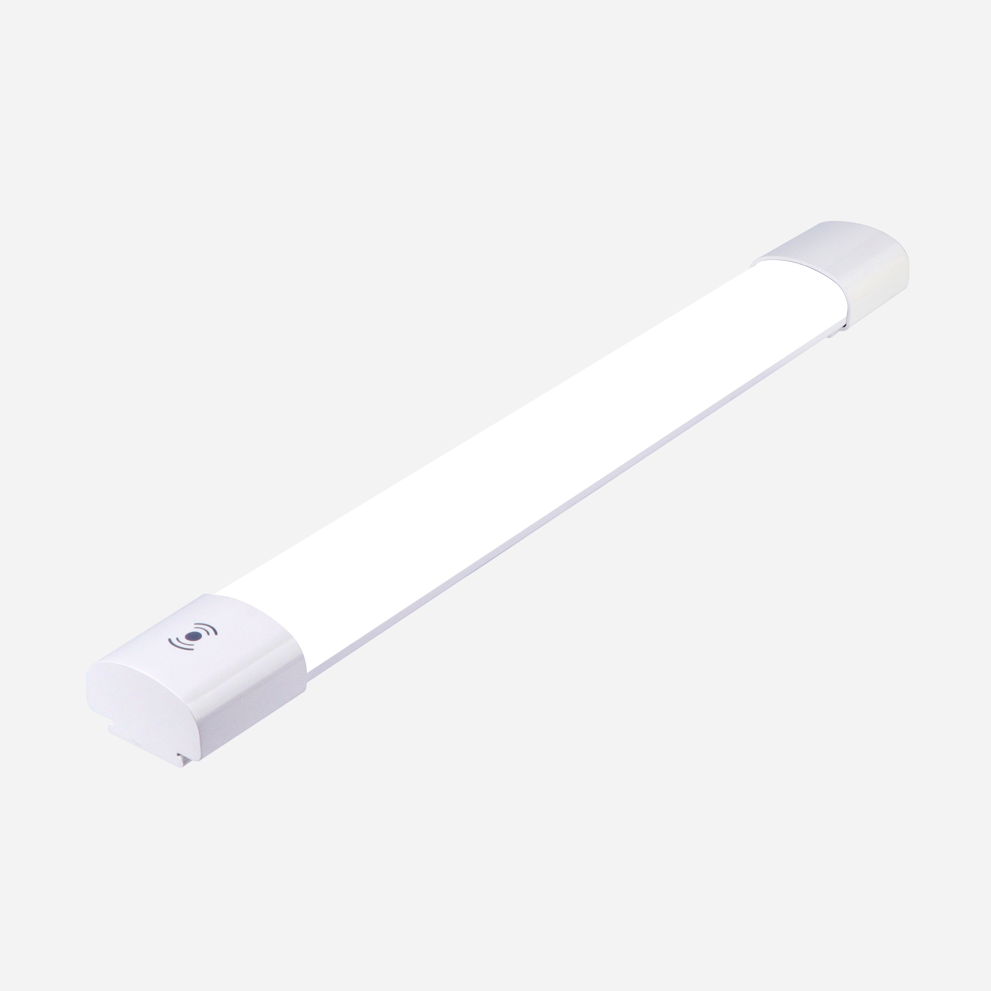 Tri-proof Led Batten Linear Light Wireless Sensor Light Motion Sensor Led Waterproof Garage Parking Workshop Outdoor Light