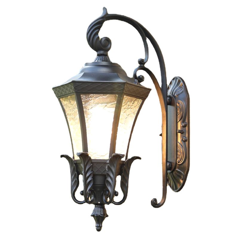 Garden Wall Lamp Decorative European Balcony Nordic Exterior Wall Lights Stadium Gyms Fence Landscape Wall Lamps