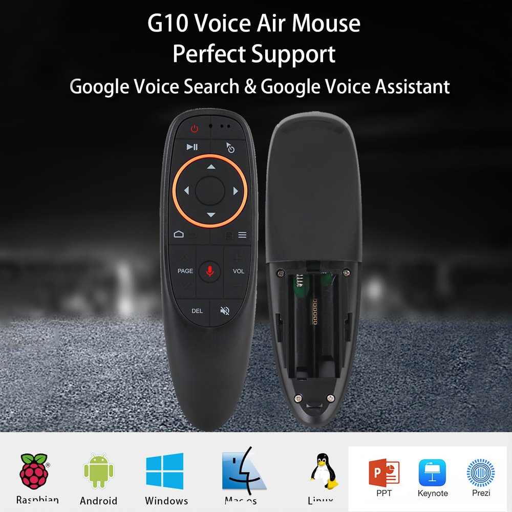 Topleo Universal Smart Ir Remote Control Android Tv Box Abs G10s Wireless Mini Keyboard Tv Remote Control Universal air Mouse