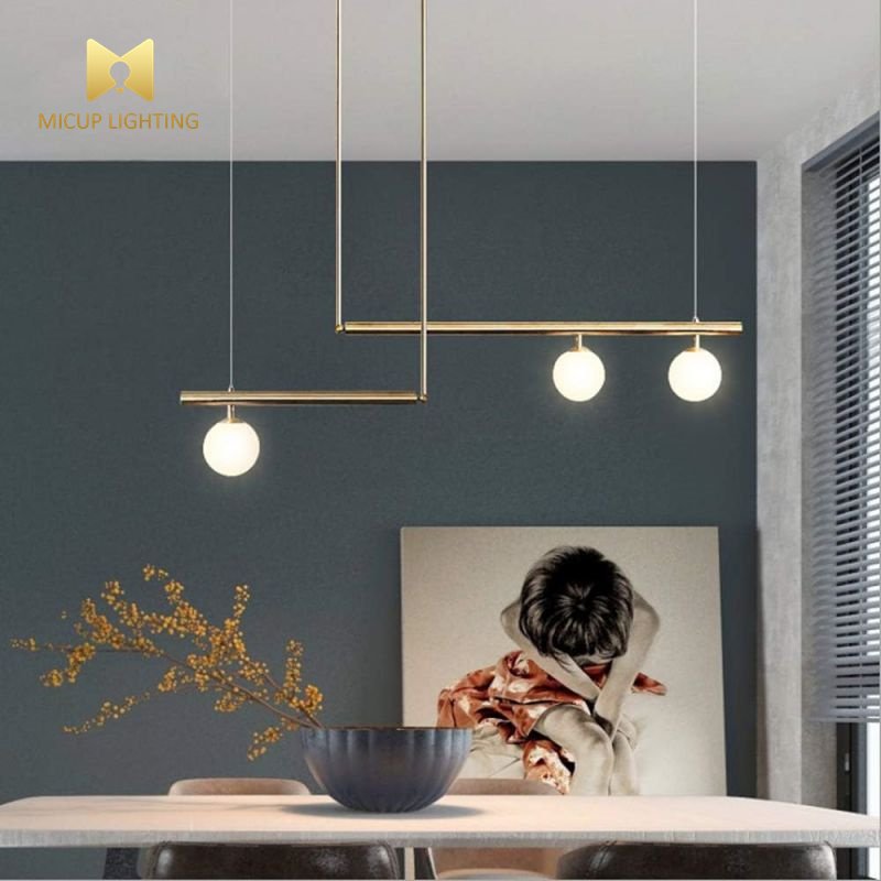 All Iron Dinner Room Pendant Light Three Heads Simple Modern Light Luxury Creative Personalized Nordic Bar Modern Chandelier